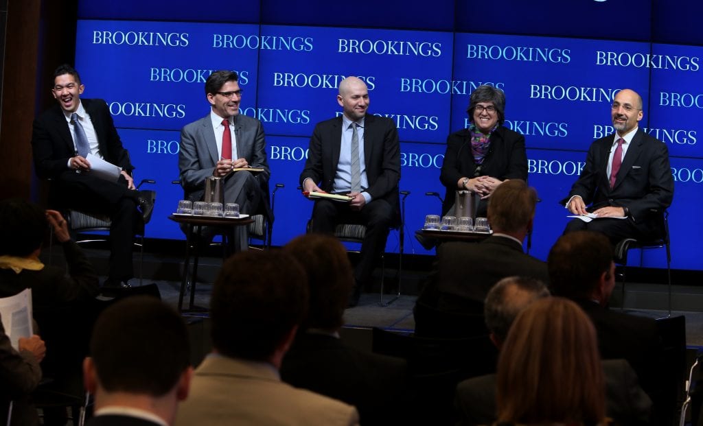 Dreier Roundtable (DRt) and the Brookings Institution hosts DRt’s inaugural Washington, DC, conference, focusing on how to retain foreign graduates of U.S. universities in STEM fields (science, technology, engineering and mathematics) Thursday, March 27, 2015. (Sharon Farmer/sfphotoworks)